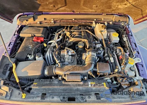 2023 Jeep Wrangler Sahara из США, поврежденный, VIN 1C4HJXEG3PW534714